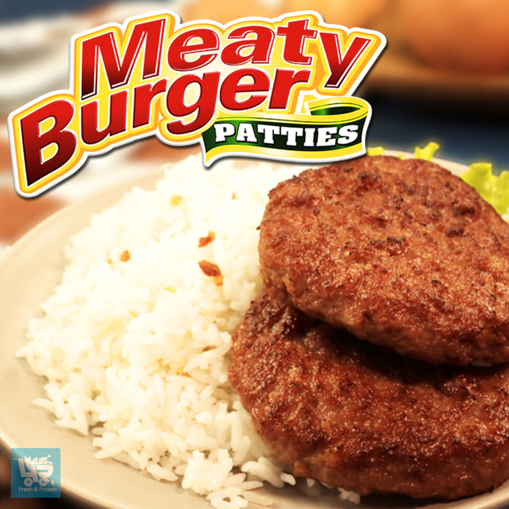 Beef Meaty Burger Patties (Pampanga's Best) - choose variants
