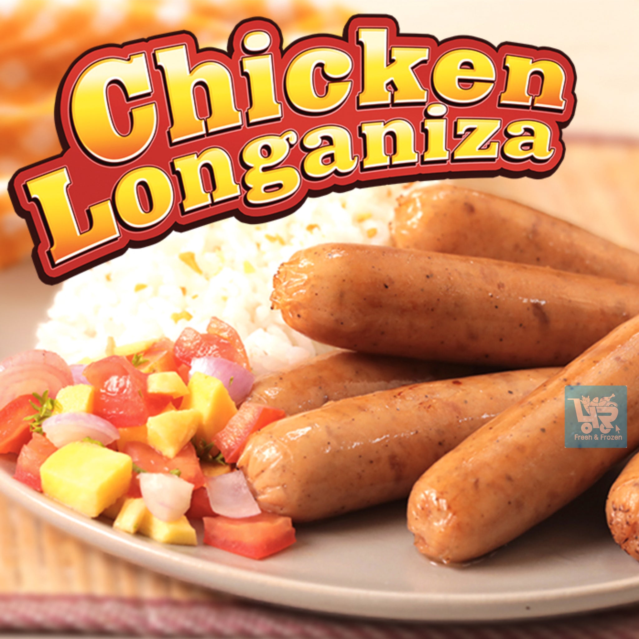 Chicken Longganisa (Pampanga's Best) - 500 grams