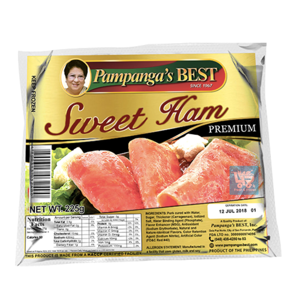 Ham - Sweet Ham Premium (Pampanga's Best) - 225 grams