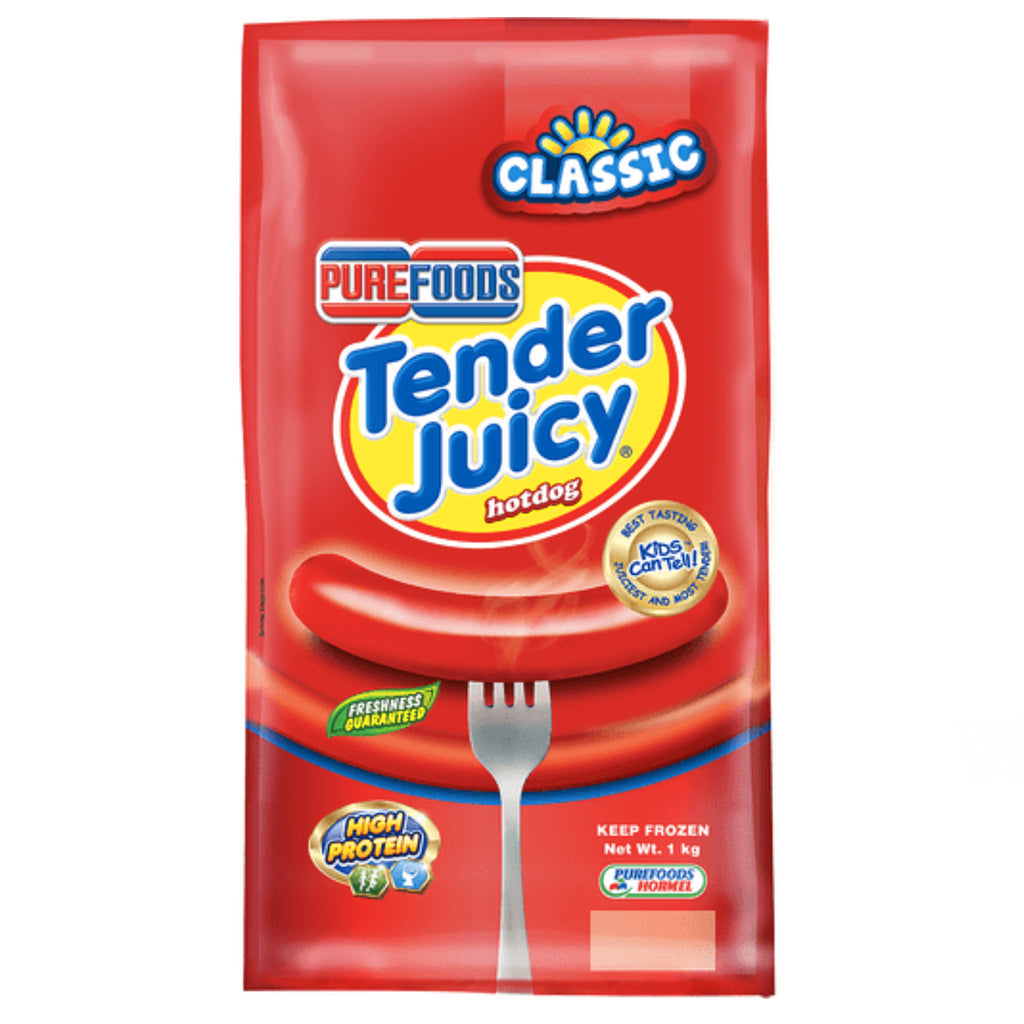 Purefoods Hotdog (Tender Juicy) - per kilo
