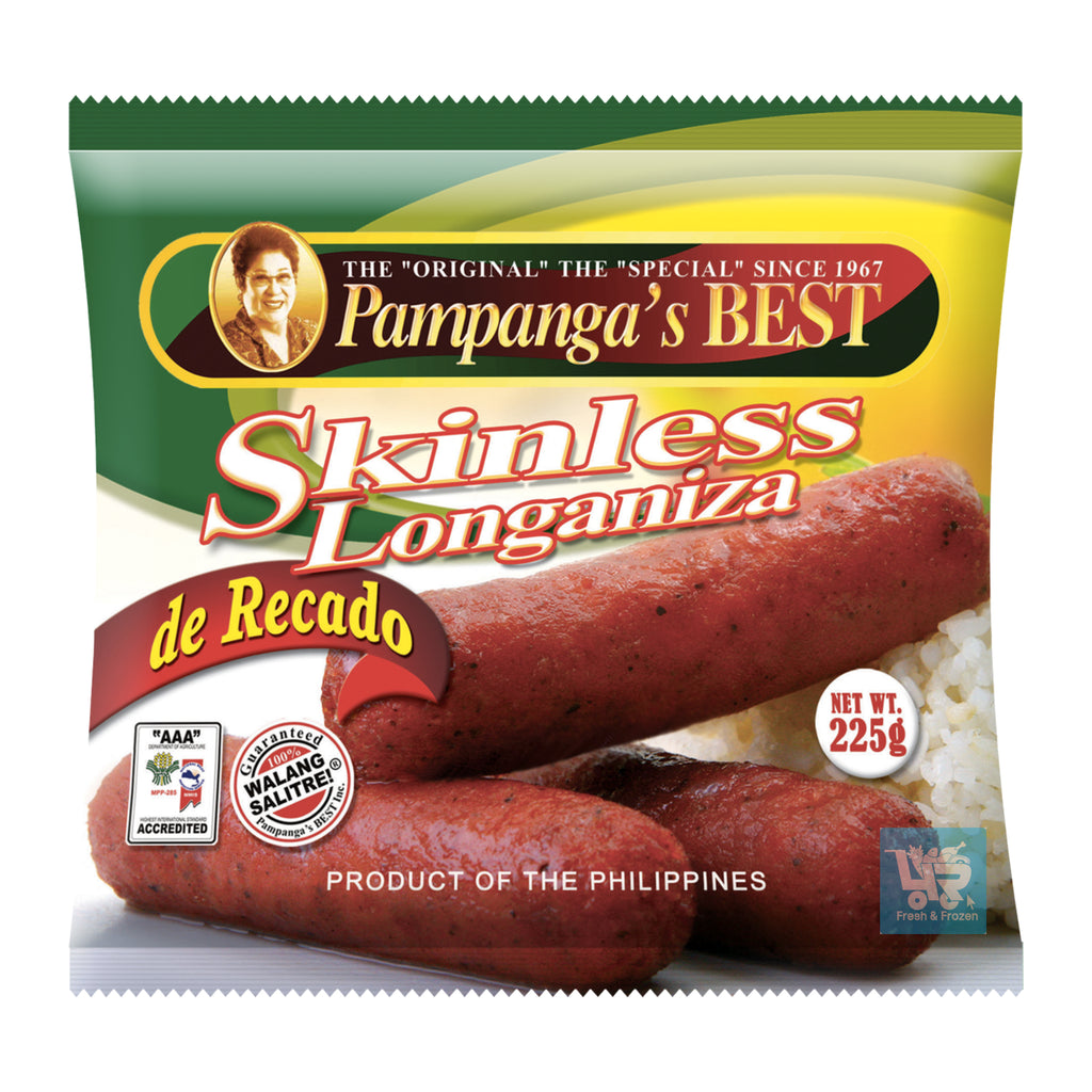 Pork Skinless Longganisa (Pampanga's Best) - 225 grams