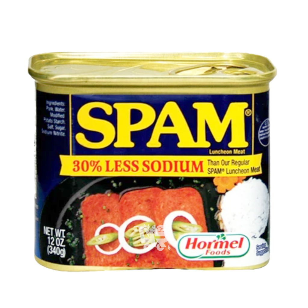 Spam Luncheon Meat Less Salt - 12 oz