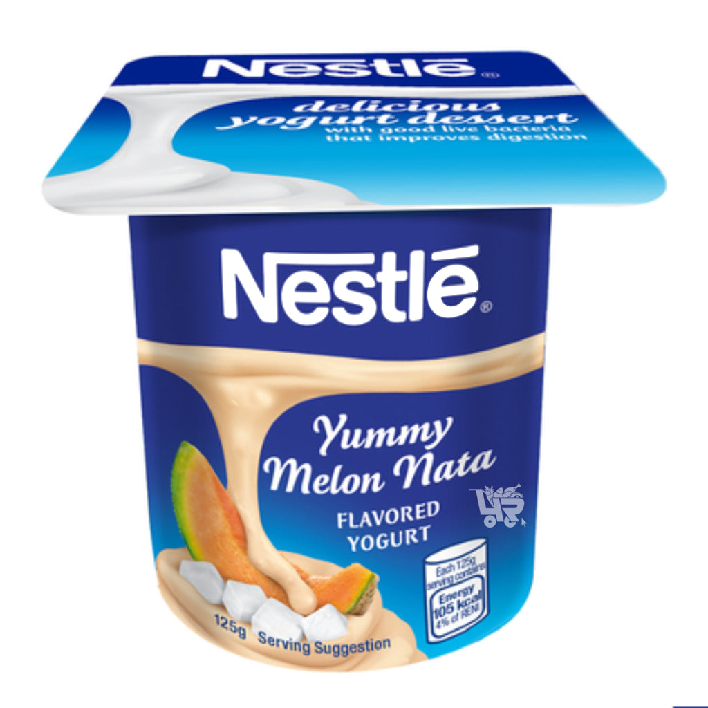 Nestle Yogurt - Yummy Melon Nata 125 grams